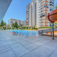lüks site içinde geniş 1+1 daire FULL YENİ MOBİLYALI