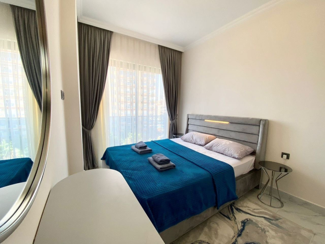 DENİZ MANZARALI 1+1 FULL SIFIR MOBİLYA SATILIK DAİRE
