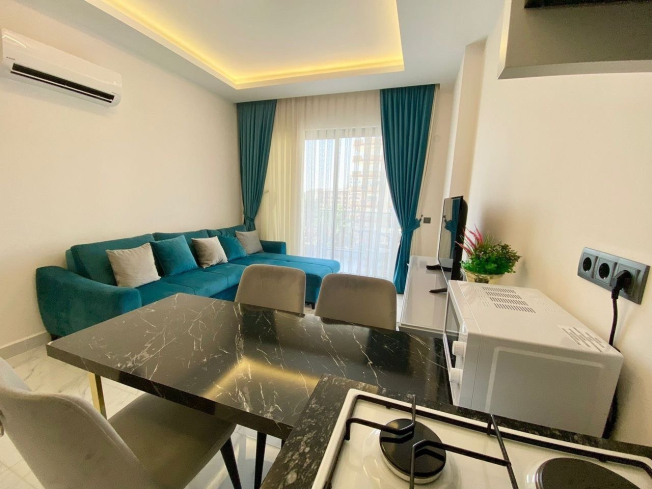 DENİZ MANZARALI 1+1 FULL SIFIR MOBİLYA SATILIK DAİRE