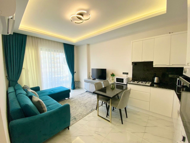 DENİZ MANZARALI 1+1 FULL SIFIR MOBİLYA SATILIK DAİRE