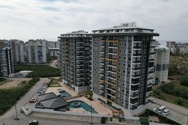 1+1 yeni bina full aktiviteli daire
