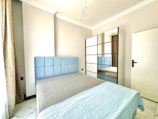 YENİ BİNA AKTİVİTELİ EŞYALI 1+1 SATILIK DAİRE