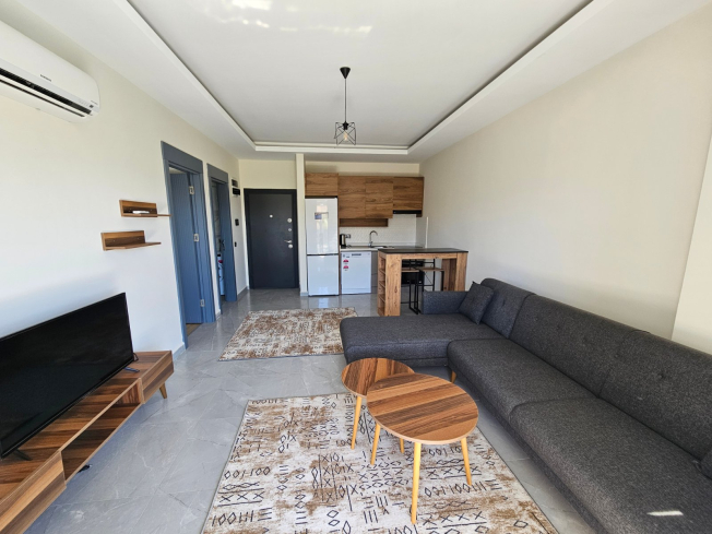 MAHMUTLARDA 1+1 EŞYALI SATILIK DAİRE