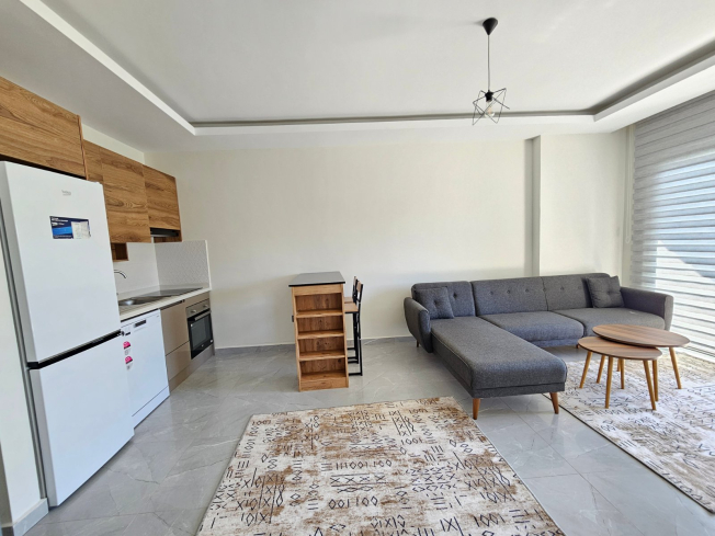 MAHMUTLARDA 1+1 EŞYALI SATILIK DAİRE