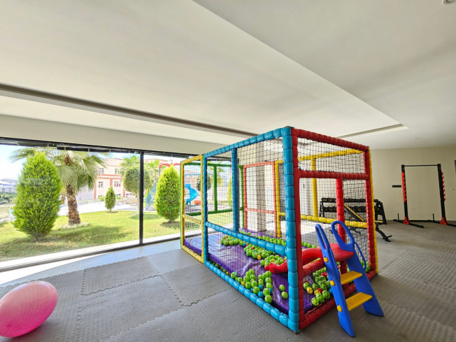 MAHMUTLARDA 1+1 EŞYALI SATILIK DAİRE