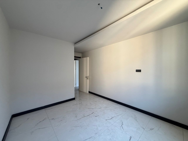 Квартира 2+1 в Махмутларе, Алания — новая квартира 110 м² с видом на море и горы