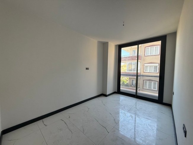 Квартира 2+1 в Махмутларе, Алания — новая квартира 110 м² с видом на море и горы