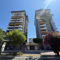Квартира 2+1 в Махмутларе, Алания — новая квартира 110 м² с видом на море и горы