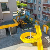 Квартира 2+1 в Махмутларе, Алания — новая квартира 110 м² с видом на море и горы