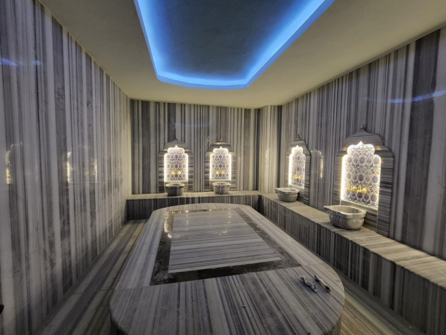 MAHMUTLARDA DENİZE 500 mt. 1+1 EŞYALI SATILIK DAİRE
