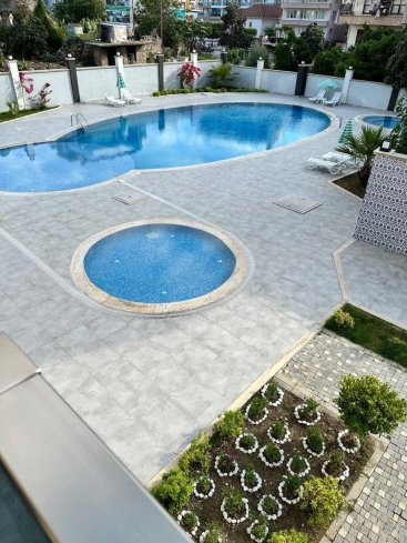 MAHMUTLARDA DENİZE 500 mt. 1+1 EŞYALI SATILIK DAİRE