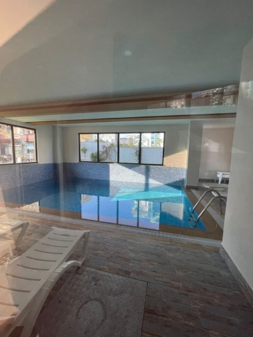 MAHMUTLARDA DENİZE 500 mt. 1+1 EŞYALI SATILIK DAİRE