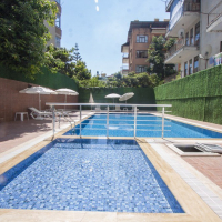 ALANYA MERKEZDE 1+1 SATILIK EŞYALI DAİRE