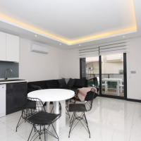 ALANYA MERKEZDE 1+1 SATILIK EŞYALI DAİRE
