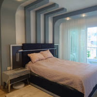DENİZE 200 METRE GENİŞ EŞYALI DAİRE