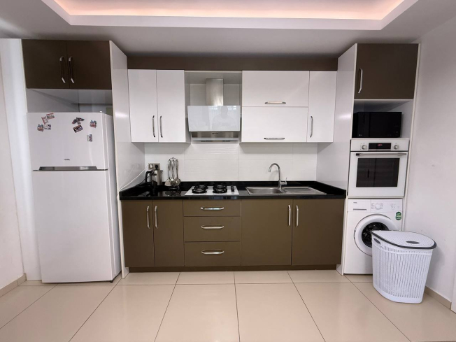 1+1 full eşyalı geniş daire