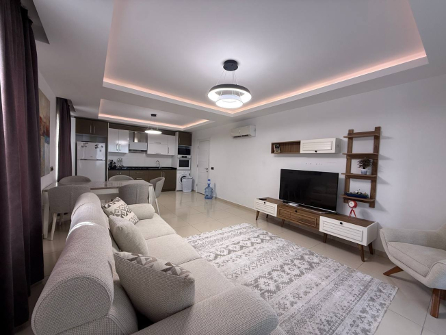 1+1 full eşyalı geniş daire