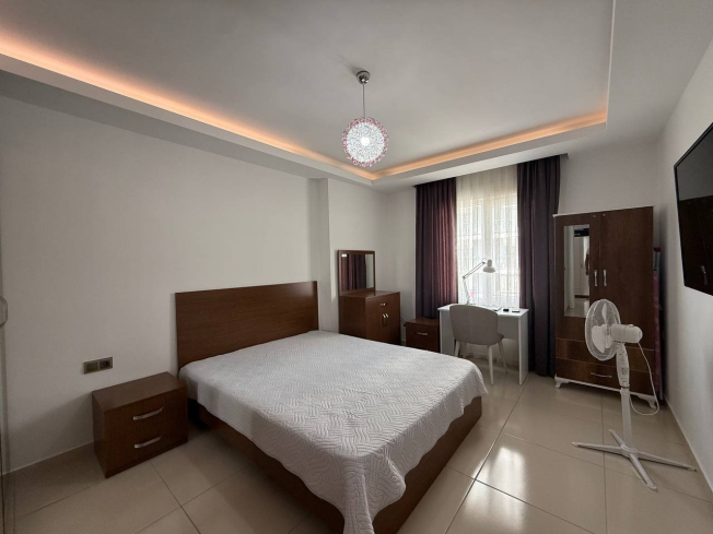 1+1 full eşyalı geniş daire