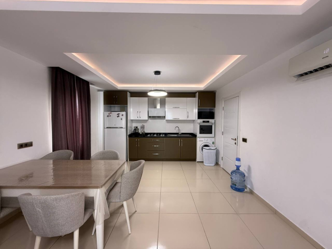 1+1 full eşyalı geniş daire