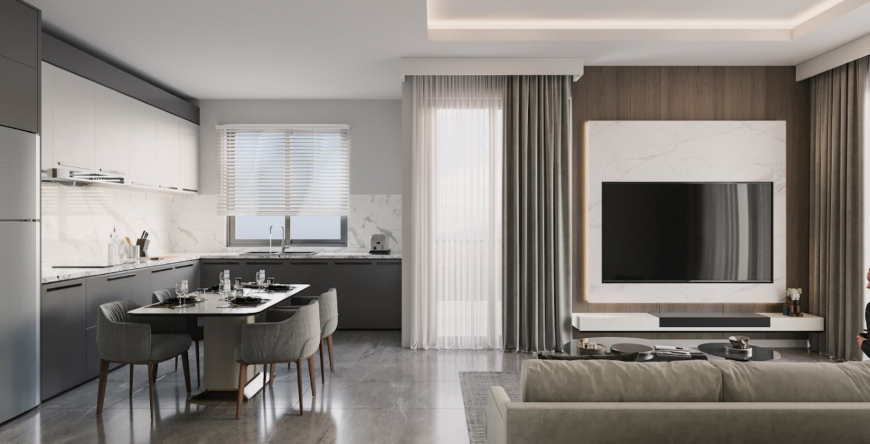 YAPIMI DEVAM EDEN PROJEDEN TAKSİTLİ DAİRE FIRSATI