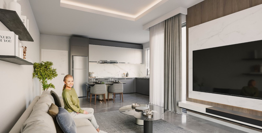 YAPIMI DEVAM EDEN PROJEDEN TAKSİTLİ DAİRE FIRSATI