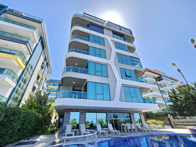 2+1 SİTE İÇİDE DENİZE 100 M DENİZ MANZARALI DAİRE