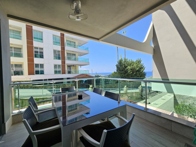 2+1 SİTE İÇİDE DENİZE 100 M DENİZ MANZARALI DAİRE