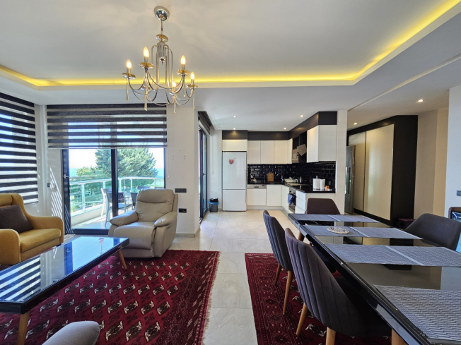 2+1 SİTE İÇİDE DENİZE 100 M DENİZ MANZARALI DAİRE