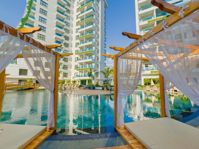 1+1 yeni bina full aktiviteli premium daire
