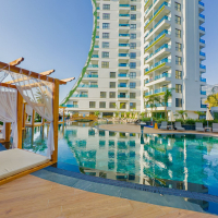 1+1 yeni bina full aktiviteli premium daire