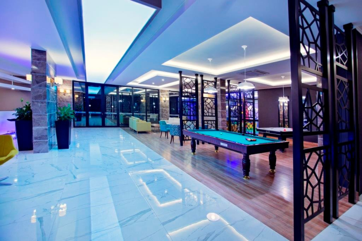 1+1 EŞYALI FULL AKTİVİTELİ SİTE İÇERİSİNDE SATILIK DAİRE