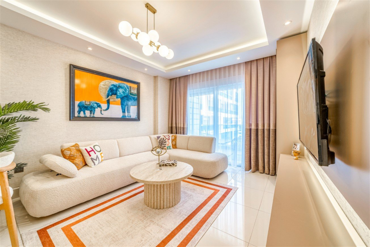 1+1 EŞYALI FULL AKTİVİTELİ SİTE İÇERİSİNDE SATILIK DAİRE
