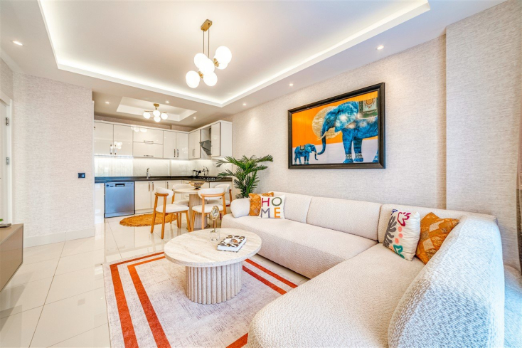 1+1 EŞYALI FULL AKTİVİTELİ SİTE İÇERİSİNDE SATILIK DAİRE