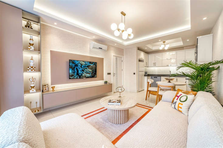 1+1 EŞYALI FULL AKTİVİTELİ SİTE İÇERİSİNDE SATILIK DAİRE