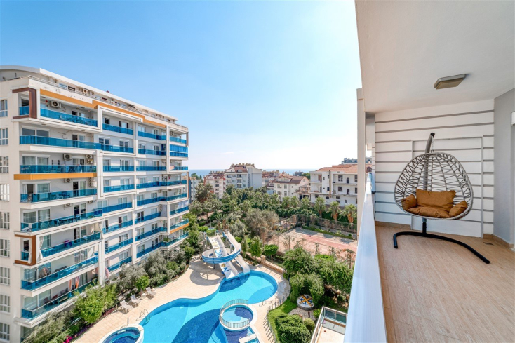 1+1 EŞYALI FULL AKTİVİTELİ SİTE İÇERİSİNDE SATILIK DAİRE