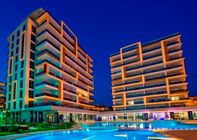 1+1 EŞYALI FULL AKTİVİTELİ SİTE İÇERİSİNDE SATILIK DAİRE
