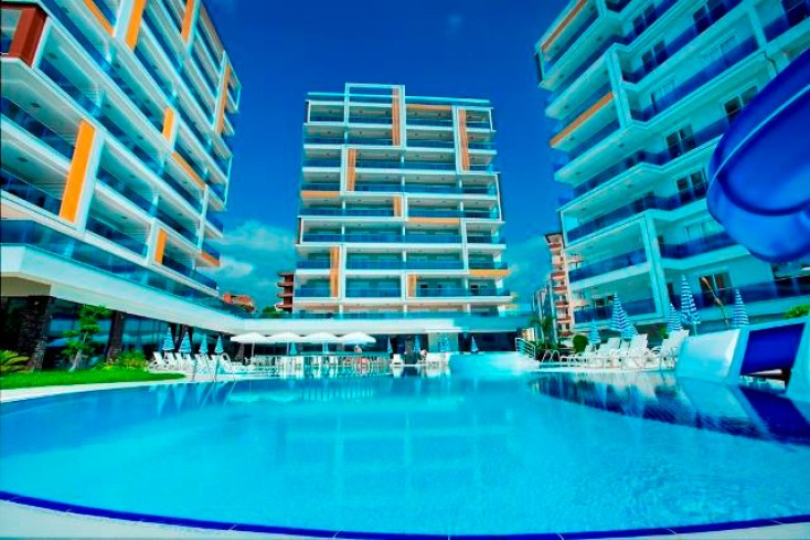 1+1 EŞYALI FULL AKTİVİTELİ SİTE İÇERİSİNDE SATILIK DAİRE
