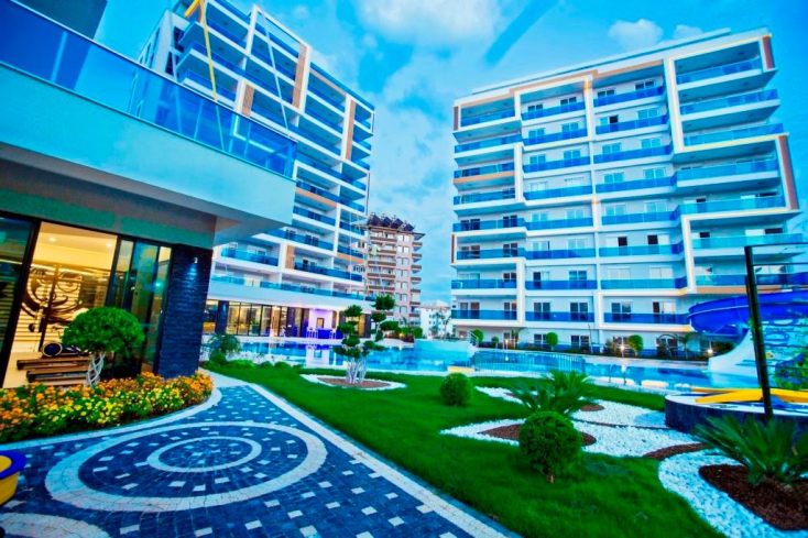 1+1 EŞYALI FULL AKTİVİTELİ SİTE İÇERİSİNDE SATILIK DAİRE