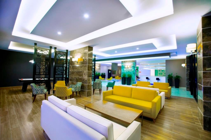 1+1 EŞYALI FULL AKTİVİTELİ SİTE İÇERİSİNDE SATILIK DAİRE