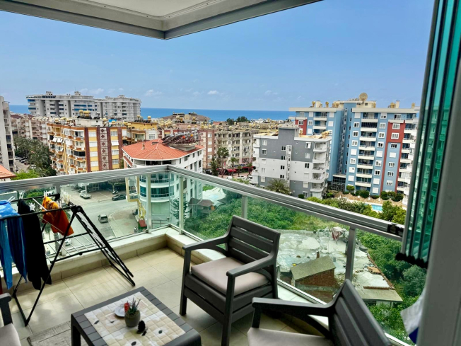 TOSMURDA DENİZ MANZARALI EŞYALI 1+1 AKTİVİTELİ DAİRE