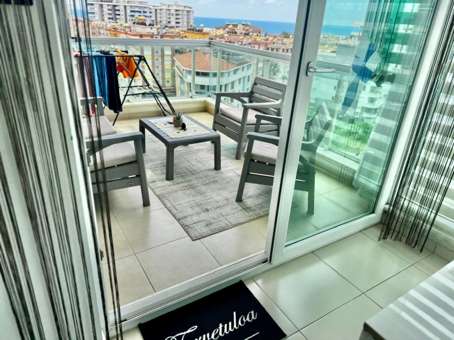 TOSMURDA DENİZ MANZARALI EŞYALI 1+1 AKTİVİTELİ DAİRE