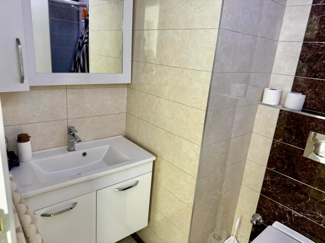 TOSMURDA DENİZ MANZARALI EŞYALI 1+1 AKTİVİTELİ DAİRE