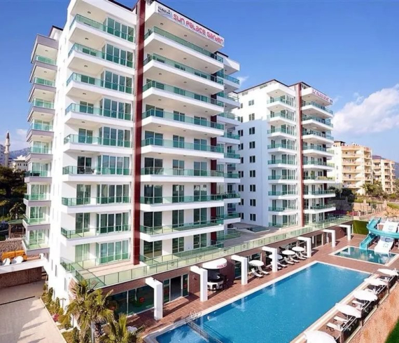 TOSMURDA DENİZ MANZARALI EŞYALI 1+1 AKTİVİTELİ DAİRE