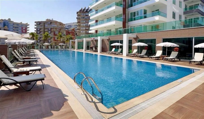TOSMURDA DENİZ MANZARALI EŞYALI 1+1 AKTİVİTELİ DAİRE