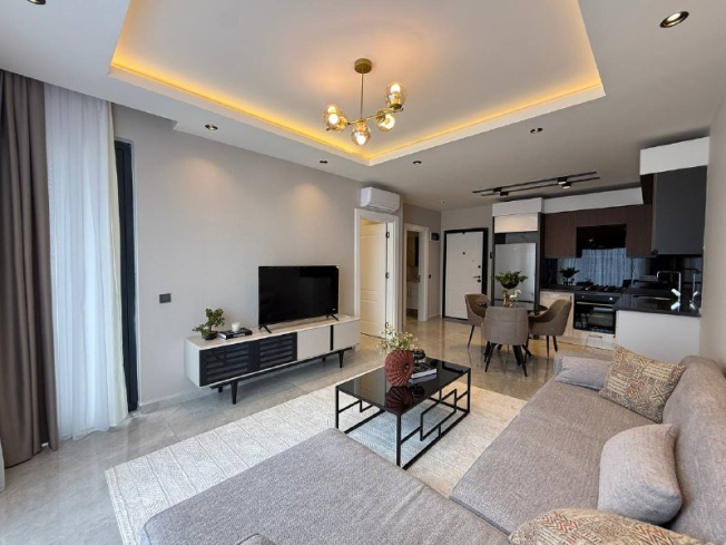 1+1 full eşyalı geniş daire