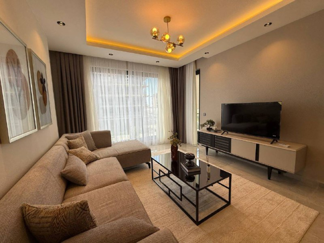 1+1 full eşyalı geniş daire