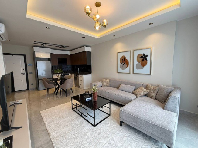 1+1 full eşyalı geniş daire