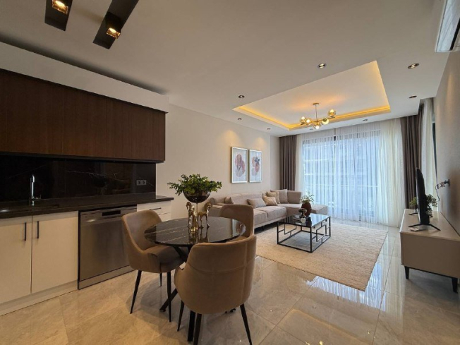 1+1 full eşyalı geniş daire