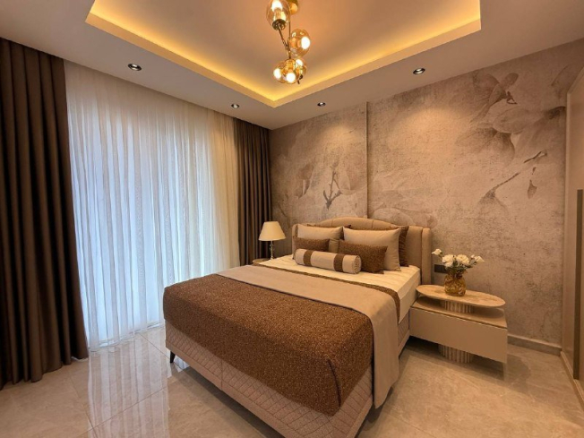 1+1 full eşyalı geniş daire