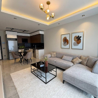 1+1 full eşyalı geniş daire